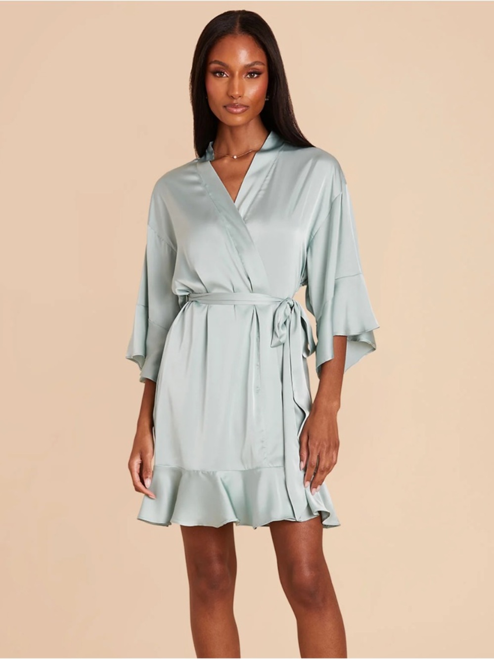 Birdy Grey Kenny Robe in Sage